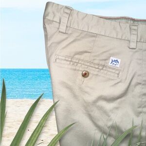 SOUTHERN TIDE Intracoastal waterway 6 inch  khaki shorts men’s size 32